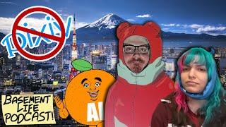 USA Blocks Hentai, AI Manga Sucks & We MOVED To JAPAN! | Basement Life Podcast 06