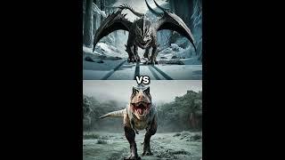 Dragon vs T rex vs Gaint Creatures ( Godzilla, Kingkong, Werewolf, Wendigo, Yeti, Mammoth, )