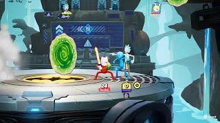 Full combos and skills of Rick are BREATHTAKING in MultiVersus 