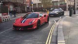 Supercars In London 2024 #43 | Tecnica, GT3 RS, Pista, Urus Mansory, F12, DATSUN, Roma, 296 GTB, SRT