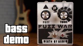 Death By Audio Fuzz War Bass Demo
