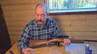 Winchester model 74 .22 rifle trigger adjustment