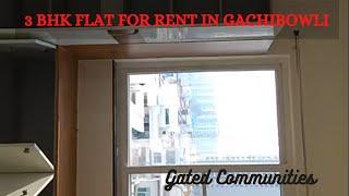 3 Bhk Flat for RENT in Gachibowli, hyderabad