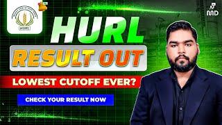 HURL Result Declared | Low cutoff as Expected | MargDarshan