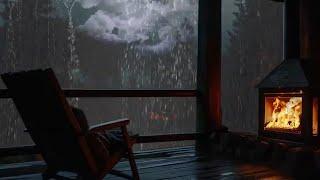 Sons de pluie pour un sommeil profond et une relaxation – Fortes pluies et tonnerres pour l'insomnie
