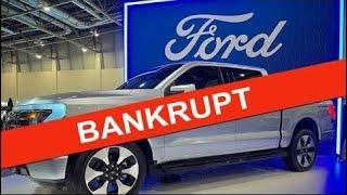 Ford Profits PLUNGE On ABYSMAL Mach E Sales - $F Stock Earnings Analysis