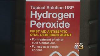 Health Officials Warn Against Drinking Hydrogen Peroxide As Remedy For Headaches, Allergies