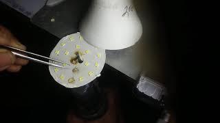 how to repair led bulb at home.