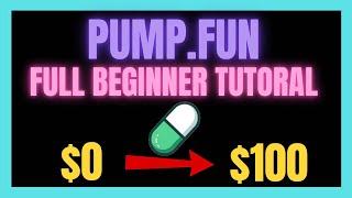 PUMP.FUN FULL BEGINNER TUTORIAL | STEP-BY-STEP