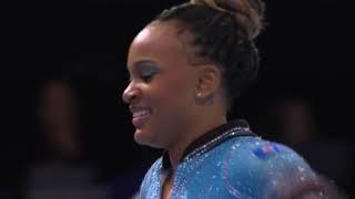 Rebeca Andrade (BRA) All Around Silver Floor 2023 World Championships