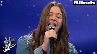 James Arthur - "Train Wreck" (Mia J.) | Blind Auditions | The Voice Kids 2023