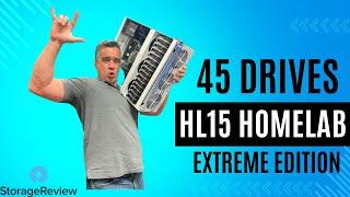 HL15 by 45Drives Review and Setup: Extreme Edition