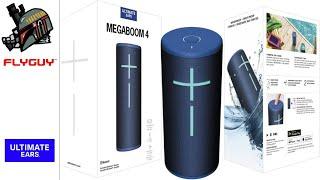 Ultimate Ears MEGABOOM 4 Bluetooth Speaker Unboxing FLYGUYtoys