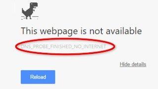 How To Fix DNS PROBE FINISHED NO INTERNET || This Web Page Not Available Error