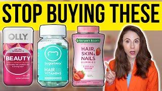 THE TRUTH ABOUT HAIR, SKIN, AND NAIL VITAMINS | Dermatologist