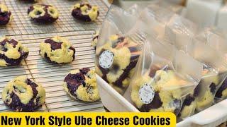 New York Style Ube Cheese Cookies | New York Cookies | ‼️patok pangbenta ngayon‼️Bake N Roll