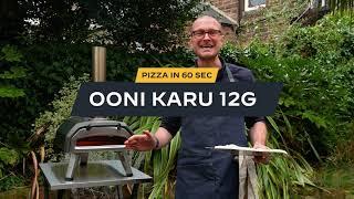 Can a Karu 12G cook a pizza in 60 seconds? | Ooni Pizza Ovens