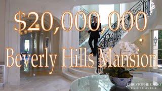 Incredible Beverly Hills Luxury Mansion Tour | Christophe Choo | Official Video | For Sale or Lease