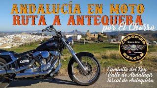 DESCUBRIR ANDALUCÍA EN MOTO: RUTA A ANTEQUERA POR EL CHORRO (MÁLAGA) *CAMINITO DEL REY Y EL TORCAL