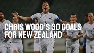 All of Chris Wood's goals to break the all-time scoring record