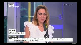 franceinfo: | Claire Flochel , 8h40