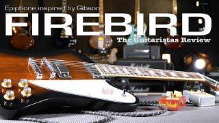 Epiphone Firebird Vintage Sunburst - Authentic and Affordable Inspired by Gibson Classic!