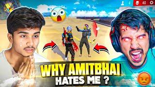 Amitbhai Angry on Me  || FireEyes Vs @DesiGamers_  - Free Fire Max