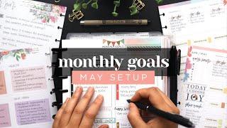 GOAL SETTING 2024 :: May Monthly Goals Setup for Productivity and Success