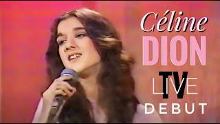 CELINE DION  TV Debut / First Live Appearance   (Best Quality) 1981