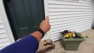 leak proofing an exterior prehung door