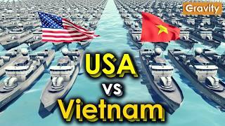 USA vs Vietnam Military comparison 2024