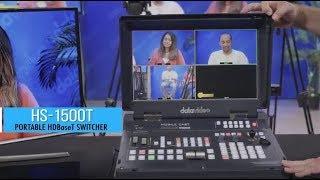 First Look: Datavideo HS-1500T - HDBaseT Mobile Video Switcher/Mixer