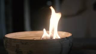 flames candle old fire Stock Video footage free