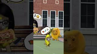 Banana Cat And Happy Cat School Day Part 15  #bananacat #happycat #catmemes  #catvideos