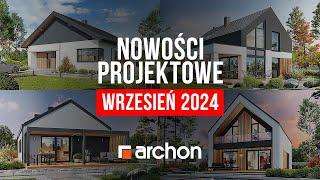 Nowości projektowe września - ARCHON+ Projekty Domów #projektdomu #dom #archon