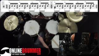 Drum Lesson - Sixteenth-Note Snare Groove