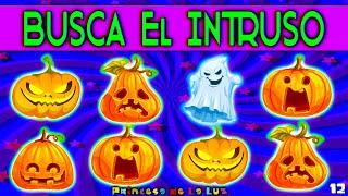 BUSCA EL INTRUSO  Encuentra El IMPOSTOR  JUEGO Visual De HALLOWEEN  PASATIEMPOS DIDÁCTICOS