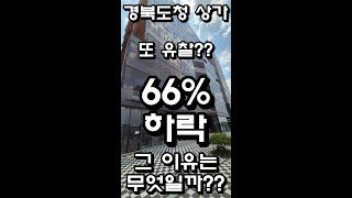 경북도청 신도시 상가?? 66%하락?? 또 유찰?? 도대체 무슨일이???