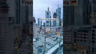 Frankfurt, Germany  #germany #travel #shorts