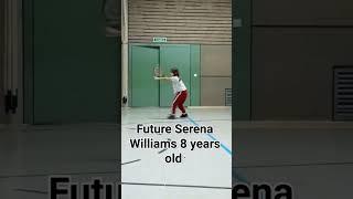 Future Serena Williams 8 years old Big Tennis Tennis Training Wladislava Gerchu #tennis #sport #star