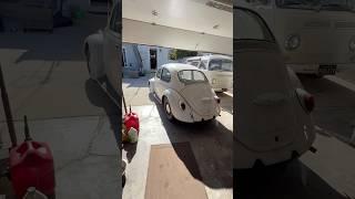 project 67 vw bug rescue! installing cal look rubber #vw #vwbug #project #callook #vwbeetle #1967