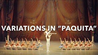 Variations in “Paquita”- Choreographed by Marius Petipa