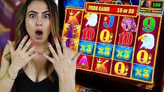 The Craziest Thing You'll Ever See on a Buffalo Slot Machine!