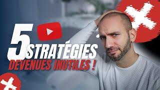 Ce qui t’empêche d’être visible sur YouTube | 5 stratégies qui ne fonctionnent plus en 2021‍️