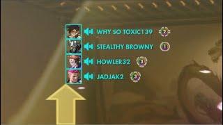 LOUD Argument With TOXIC Duo SMURFS (Overwatch Competitive Toxicity)