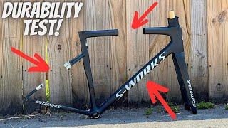 I Cut This Premium Specialized S-WORKS Tarmac SL8 in Pieces...