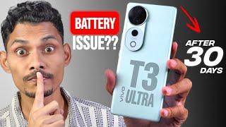 Vivo T3 Ultra Review after 30 Days - PERFECT Powerful But Battery Drain ??