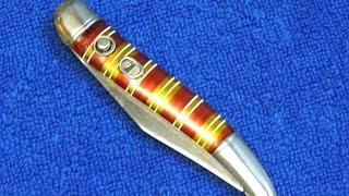 Imperial Candy Stripe Switchblade + Bonus Collection Footage - Retro Knives