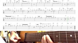 Pennies  From Heaven - Theme (Django FakeBook) | Gypsy Jazz Guitar Tab