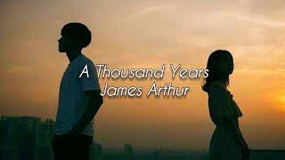 a thousand years - james arthur (speed up+reverb) Tiktok Version